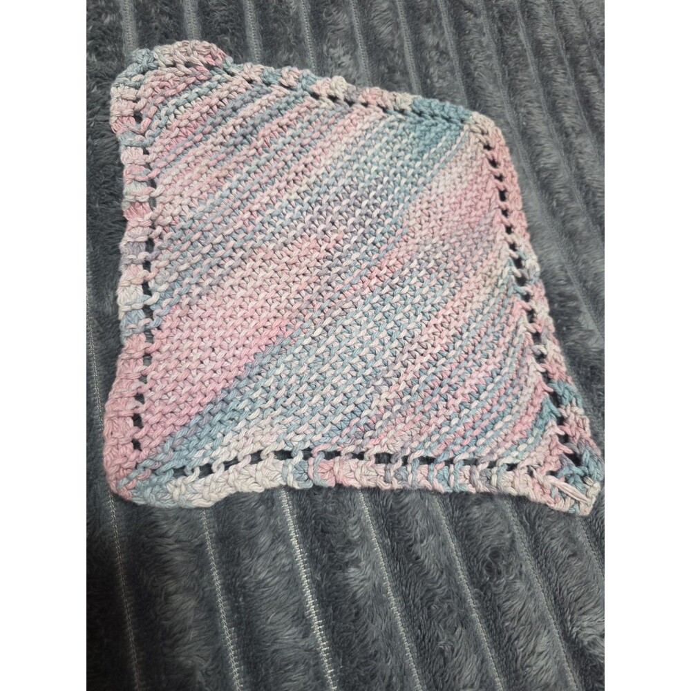 DISHCLOTH / Washcloth, Crochet, 100% Cotton, HANDMADE Crochet